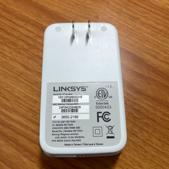 Linksys RE7000 Max Stream AC1900 Repeater Wi-Fi Extender - Picture 4 of 8